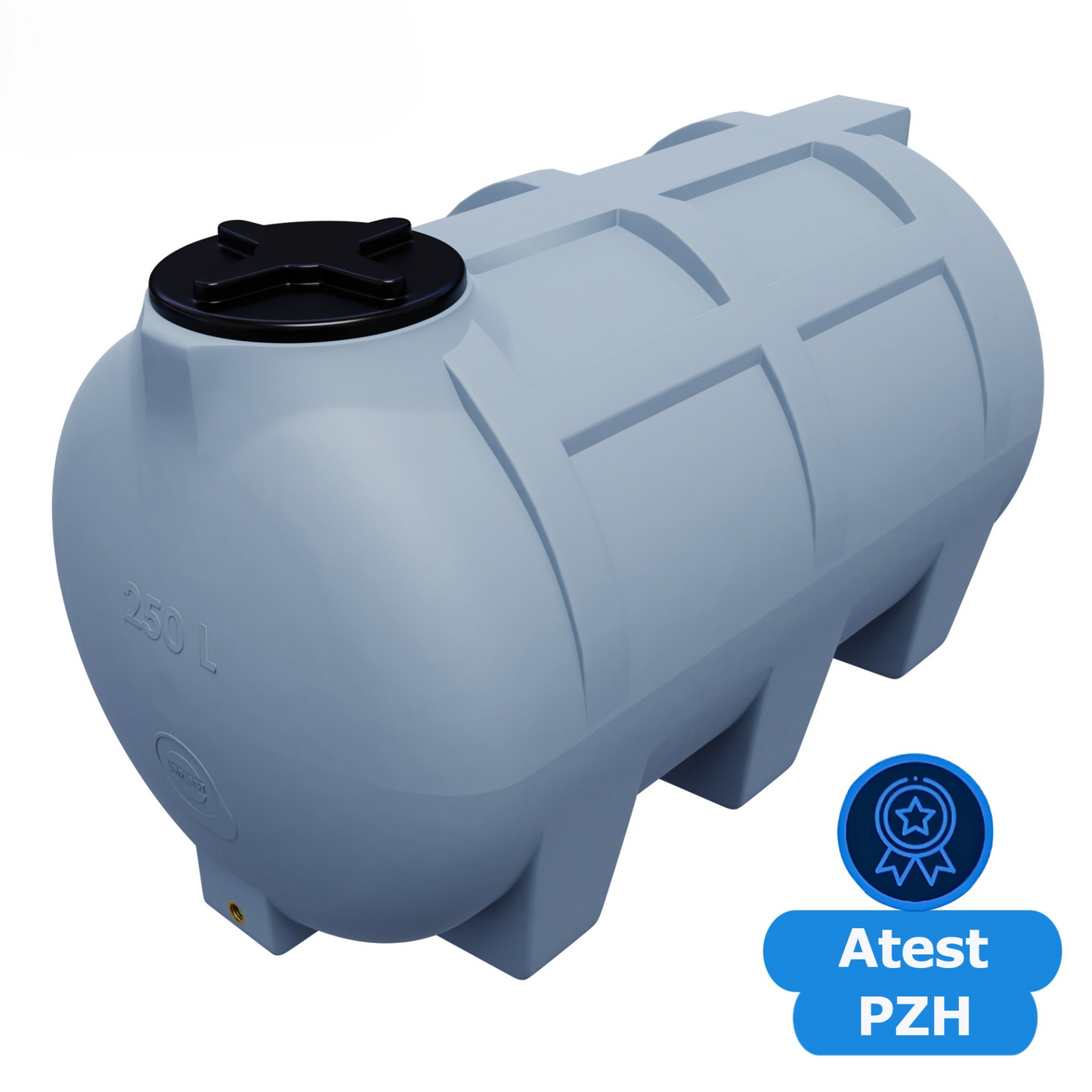 Plastic tank G-250 (dimensions 106 x 57 x 58 cm)