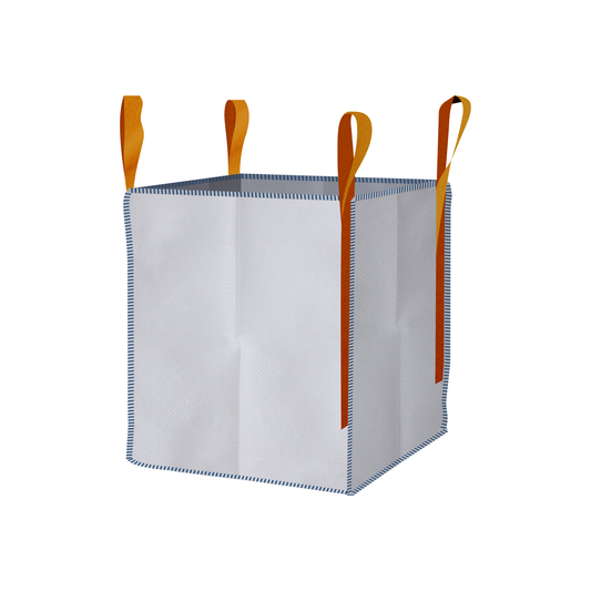 Worek wielkogabarytowy BIG BAG 4 uchwyty, góra otwarta, dno zamknięte (wym. 700 x 1100 x 1200 mm)
