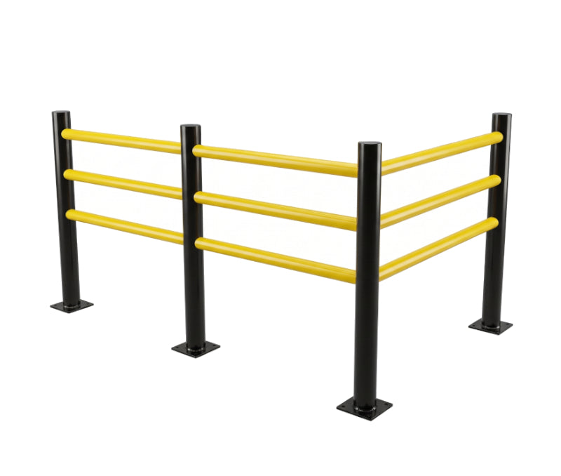 Rura ochronna 1000 mm FI 48,3 × 2,6 mm do modułowych wygrodzeń przemysłowych