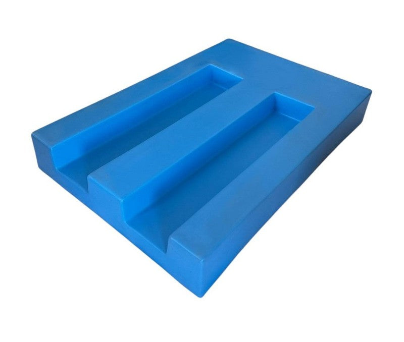 Wanna wychwytowa z kratownicą o pojemności 115 l, kolor niebieski, wym. 1250 x 850 x 170 mm