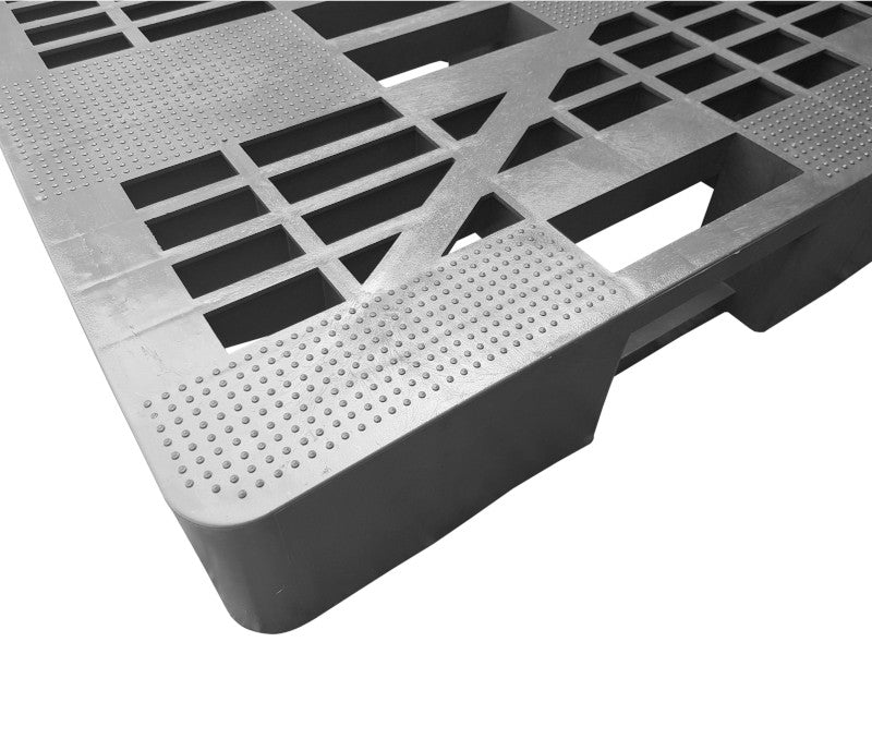 Wanna wychwytowa z kratownicą o pojemności 100 l, kolor czarny, wym. 1280 x 820 x 160 mm