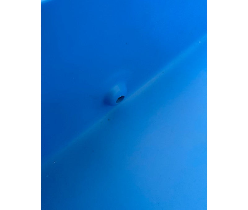 Wanna wychwytowa z kratownicą o pojemności 115 l, kolor niebieski, wym. 1250 x 850 x 170 mm