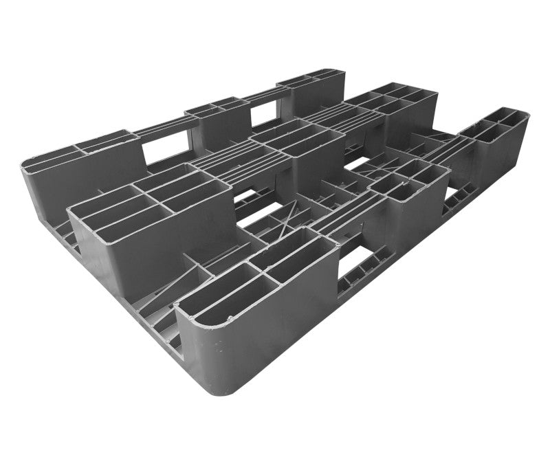 Wanna wychwytowa z kratownicą o pojemności 100 l, kolor czarny, wym. 1280 x 820 x 160 mm