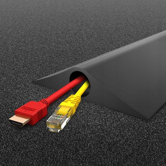 Osłona na kabel CablePro HD próg o długości 9 m w kolorze czarnym