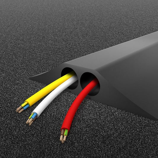 Osłona na kabel CablePro HD2 próg o długości 4,5 m w kolorze czarnym