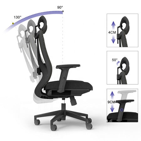 Ergonomiczne krzesło obrotowe do biura (FRIDA)
