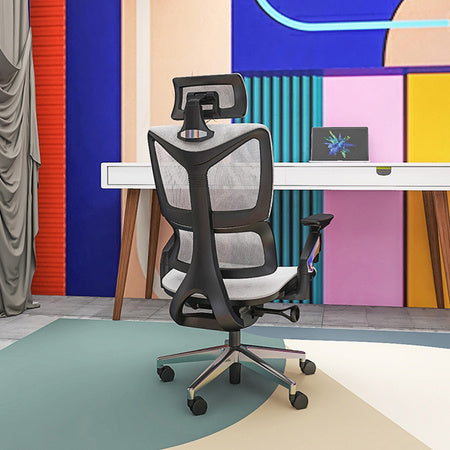 Ergonomiczne krzesło biurowe obrotowe 4D (HILDE)