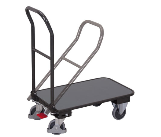 Trolley with foldable handrail 815x450x940 mm. - load capacity 150 kg